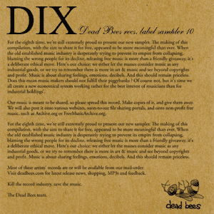 Dix: Dead Bees records label sampler 10